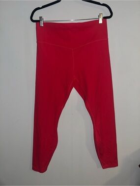 Fabletics Red High-Rise Active Leggings